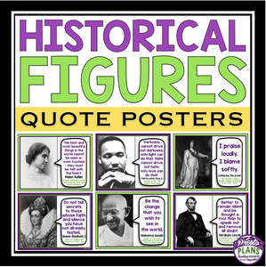 HISTORY QUOTE POSTERS & ASSIGNMENT