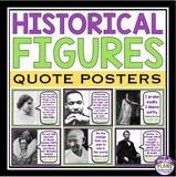 HISTORY QUOTE POSTERS & ASSIGNMENT