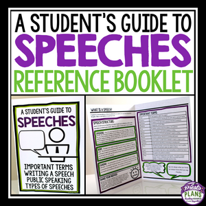 SPEECHES STUDENT HANDBOOK