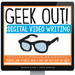DIGITAL CREATIVE WRITING VIDEO ASSIGNMENT - GEEK OUT
