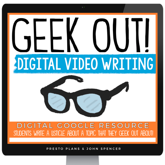 DIGITAL CREATIVE WRITING VIDEO ASSIGNMENT - GEEK OUT