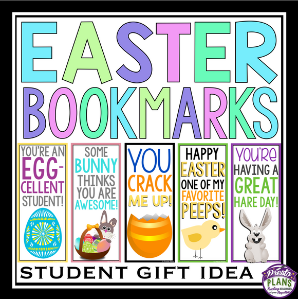 EASTER BOOKMARKS