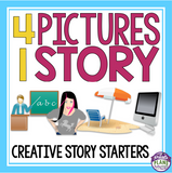 STORY STARTERS: 4 PICTURES 1 STORY