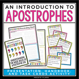 APOSTROPHES PRESENTATION & ACTIVITIES