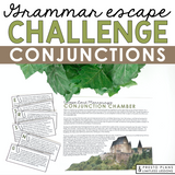 COORDINATING CONJUNCTIONS GRAMMAR ACTIVITY INTERACTIVE ESCAPE CHALLENGE