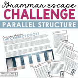 PARALLEL STRUCTURE GRAMMAR ACTIVITY INTERACTIVE ESCAPE CHALLENGE