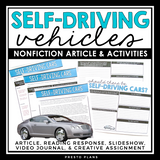 NONFICTION ARTICLE AND ACTIVITIES INFORMATIONAL TEXT: SELF-DRIVING CARS