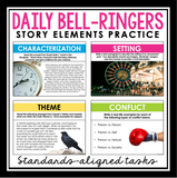 ENGLISH BELL RINGERS: FICTION STORY ELEMENTS