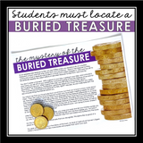 CLOSE READING MYSTERY INFERENCE ACTIVITY: WHERE IS THE TREASURE BURIED?