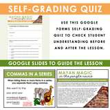 COMMAS IN A SERIES GRAMMAR ACTIVITY DIGITAL GOOGLE ESCAPE CHALLENGE