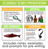 DIGITAL HALLOWEEN WRITING ACTIVITY - MYSTERY WRITING