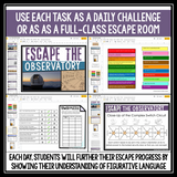 DIGITAL FIGURATIVE LANGUAGE ESCAPE ROOM (OBSERVATORY)