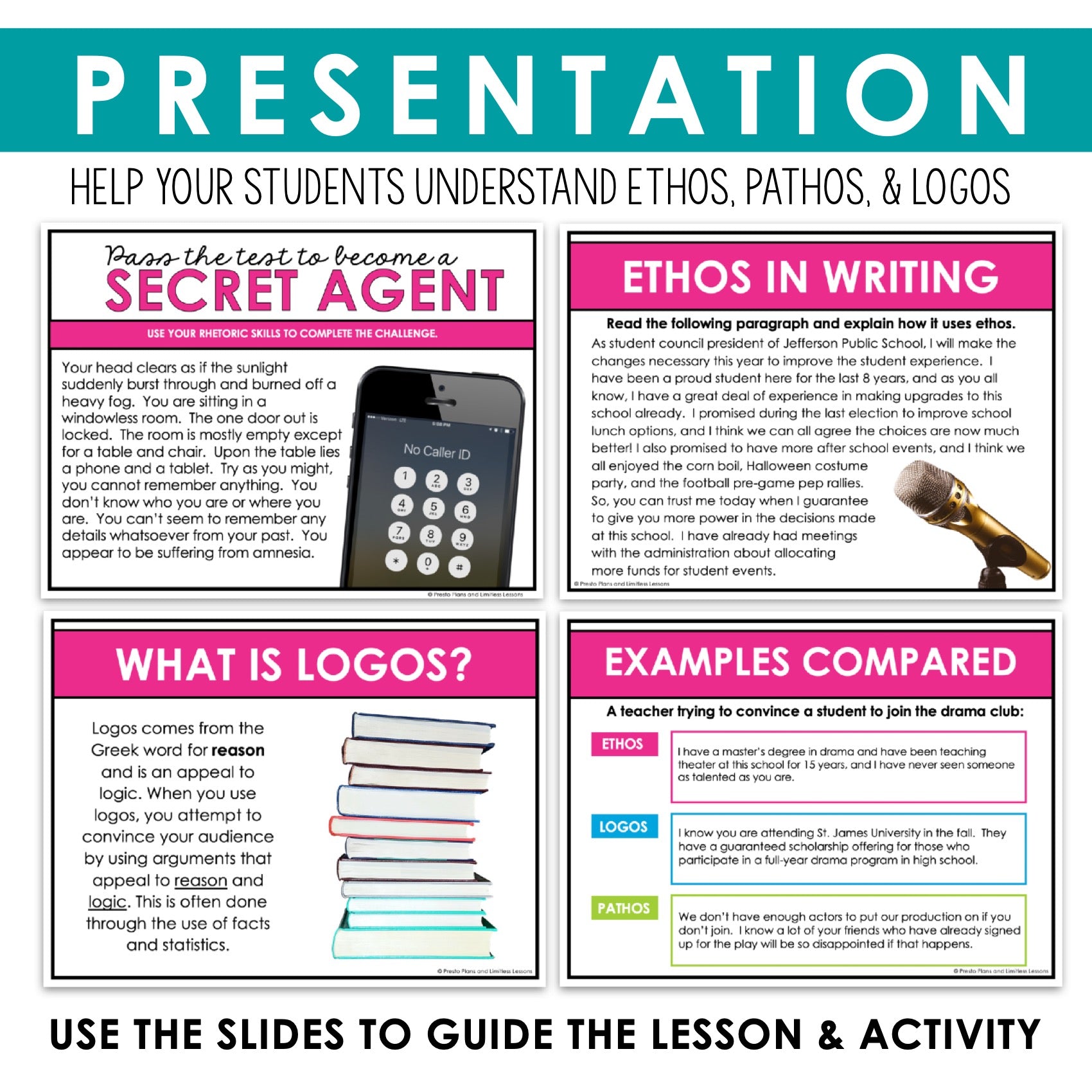 Ethos Pathos Logos Lesson Plan High School Types Of Logos In Writing