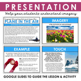 Imagery Introduction & Sensory Details Escape Room Reading Digital Activity