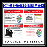 DIGITAL NONFICTION ARTICLE AND ACTIVITIES INFORMATIONAL TEXT: NELSON MANDELA