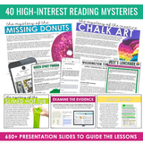 READING MYSTERIES FULL-YEAR ELA PROGRAM | PRINT