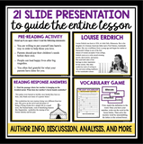 THE LEAP BY LOUISE ERDRICH SHORT STORY PRESENTATION & ACTIVITIES
