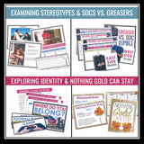 The Outsiders Activity Bundle - Creative Activities & Assignments for the Novel