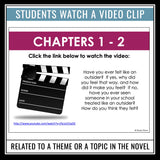 The Outsiders Writing Prompts - Video Clips and Journal Writing Topics