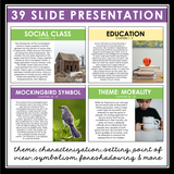 To Kill a Mockingbird Analysis Notes - Presentation Analyzing Literary Devices