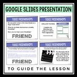 DIGITAL NONFICTION ARTICLE AND ACTIVITIES INFORMATIONAL TEXT: TOXIC FRIENDSHIPS