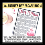 VALENTINE'S DAY ESCAPE ROOM TEAM BUILDER: LOVE POTION DISASTER