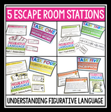 FIGURATIVE LANGUAGE ESCAPE ROOM ACTIVITY