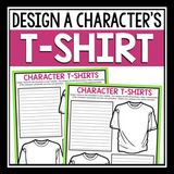 SHORT STORY NOVEL ASSIGNMENT - TSHIRT DESIGN FOR A CHARACTER