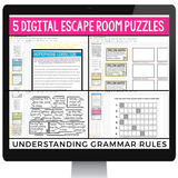 DIGITAL GRAMMAR ESCAPE ROOM ACTIVITY