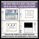 DIGITAL SENTENCE TYPES ESCAPE ROOM