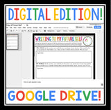 FIRST DAY OF SCHOOL WRITING ACTIVITY: DIGITAL GOOGLE DRIVE or GOOGLE CLASSROOM
