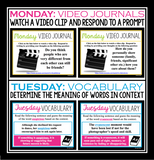 DIGITAL ENGLISH BELL RINGERS FOR GOOGLE SLIDES VOLUME 2