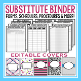 SUBSTITUTE ENGLISH TEACHER PLANS & BINDER