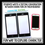 TEXTING READING ASSIGNMENT FOR ANY STORY