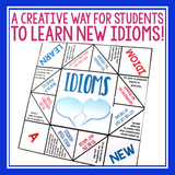 IDIOM ACTIVITY: PAPER FORTUNE TELLER