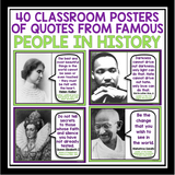 HISTORY QUOTE POSTERS & ASSIGNMENT