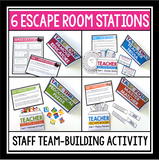 ESCAPE ROOM ACTIVITY FOR TEACHERS AND STAFF