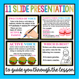 ACTIVE PASSIVE VOICE PRESENTATION, ASSIGNMENT, & POSTER