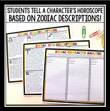 CHARACTER ANALYSIS ASSIGNMENT: ZODIAC HOROSCOPES