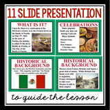 CINCO DE MAYO PRESENTATION AND SPANISH SPEAKING ASSIGNMENT