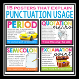 PUNCTUATION POSTERS
