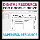 BACK TO SCHOOL GET TO KNOW ME DIGITAL ACTIVITY: WANTED POSTER FOR GOOGLE DRIVE