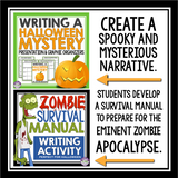 HALLOWEEN CREATIVE WRITING BUNDLE