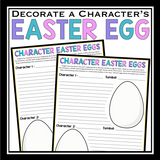 EASTER CHARACTER ASSIGNMENT: EGG DECORATING