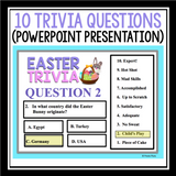 EASTER TRIVIA GAME