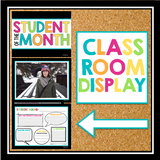 STUDENT OF THE MONTH: CLASSROOM BULLETIN DISPLAY