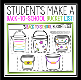 BACK TO SCHOOL BUCKET LIST
