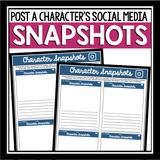 CHARACTER ASSIGNMENT FOR ANY NOVEL OR SHORT STORY: SOCIAL MEDIA PICTURES