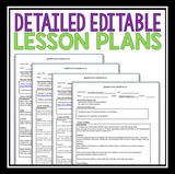 EMERGENCY LESSON PLANS: MIDDLE AND HIGH ENGLISH