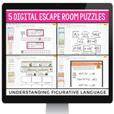 DIGITAL FIGURATIVE LANGUAGE ESCAPE ROOM ACTIVITY